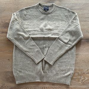 Men’s American Eagle Striped Knit Sweater | Large Tall